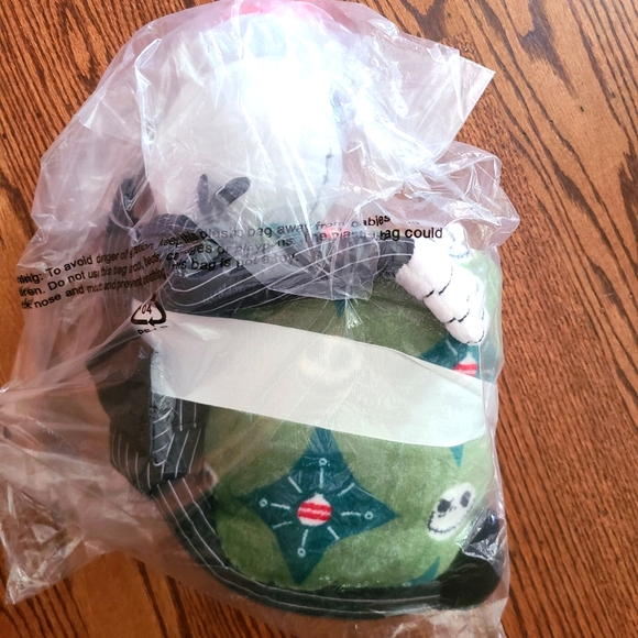 👀50% OFF🎅💀 🛏 NWT‼️ The Big Kid Plush Santa Jack Buddy w/ Cozy Throw Blanket - Picture 6 of 7